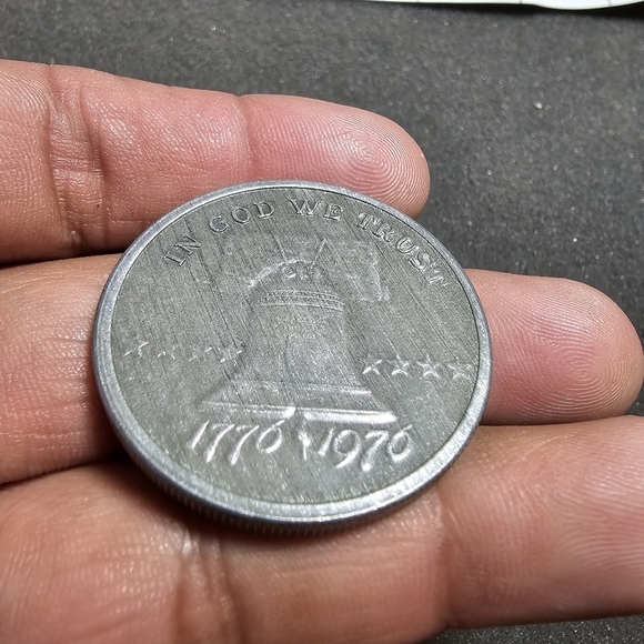 1776-1976 In God We Trust/Possibility Thinker’s Creed Schuller Quote Medal Token - Picture 6 of 7